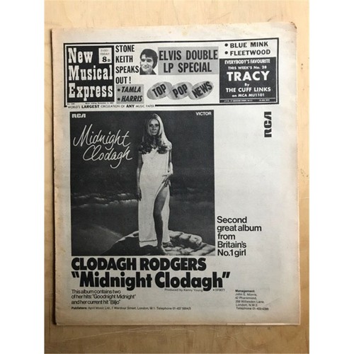 Clodagh rodgers nme - rodgers, magazine