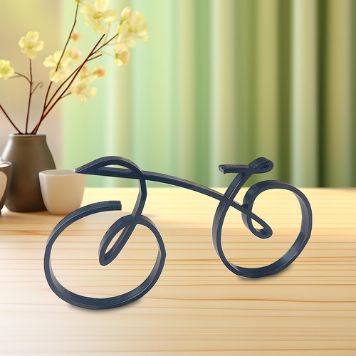 Bicycle sculpture ornament - bicycle,