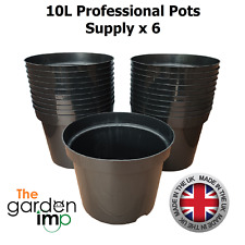 10L Plastic Plant Pots Strong