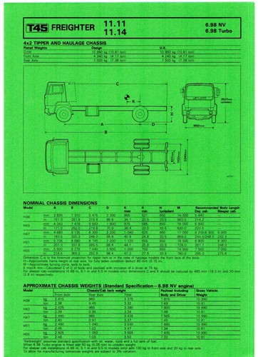 Leyland t45 freighter - t45, 11.11