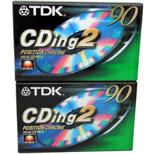 TDK CDING2 90 Min - 2 PACK -