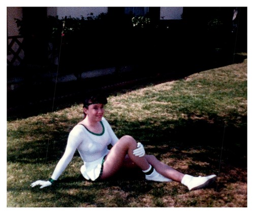 1980s girl majorette - girl,