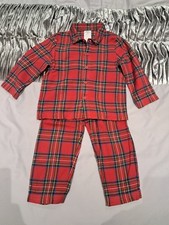 MINI BODEN PYJAMAS TARTAN BOYS