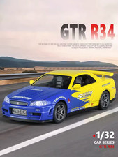 New 1:32 Scale GTR-R34 Alloy