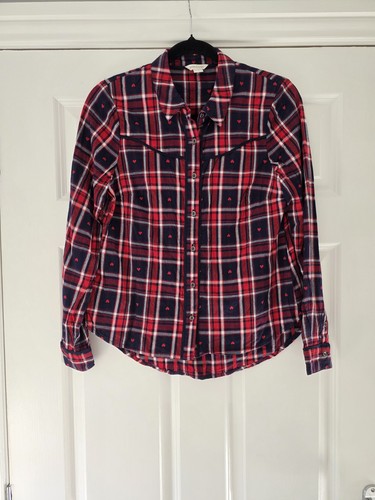 Monsoon red navy plaid - red,