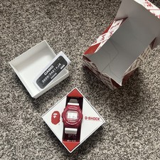 BAPE STA × G-SHOCK DW-5750 Red A BATHING APE casio Collaboration limited Japan