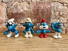 4 Smurf Figures Owned Since