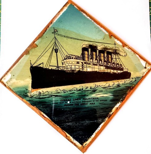 Old rms mauretania - rms, with