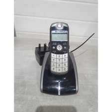 Motorola ME4052 Cordless Phone Black & Grey Digital Screen with Charging Base