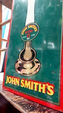 John Smiths Advertising Enamel
