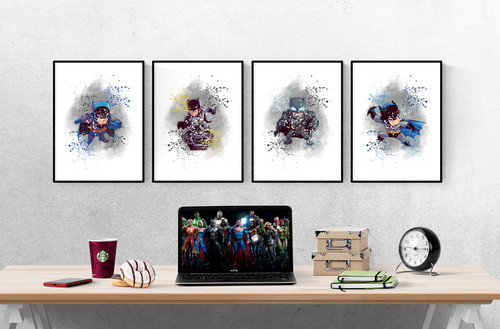 Batman dark knight splash - dark,