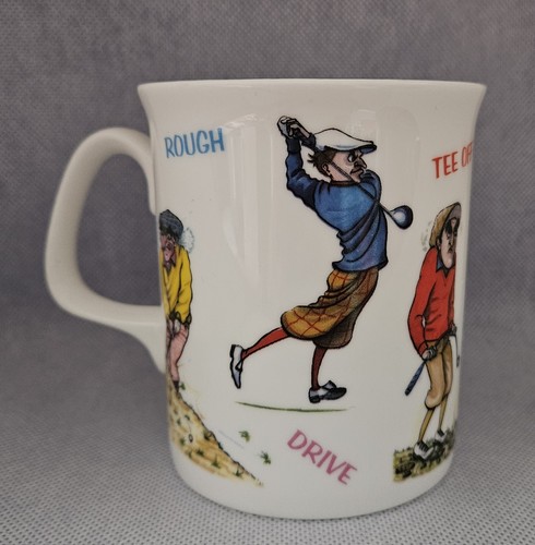 Bryn parry golf ceramic - ceramic, mug