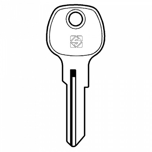 Ghe1 silca vehicle key - silca,