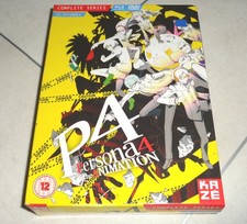 Persona 4 The Compelte Series Blu-ray & DVD Set Animation Box Set UK Region B