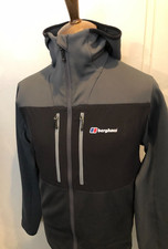 MEN'S BERGHAUS JACKET SIZE MEDIUM GREY /  BLACK