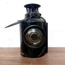 Old Adlake Non Sweating Railway Hand Lamp With Burner Vintage Railwayana