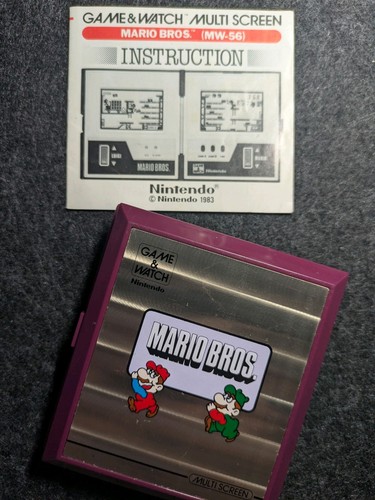 Nintendo game watch - game,