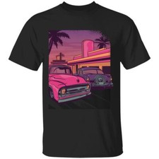 Car Diner T-Shirt Vintage Cars