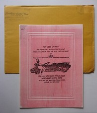 LAMBORGHINI COUNTACH Replica Kit orig 1986 Brochure Pack - Northeast Exotic Cars