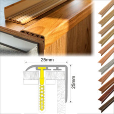 UPVC WOOD EFFECT STAIR EDGE