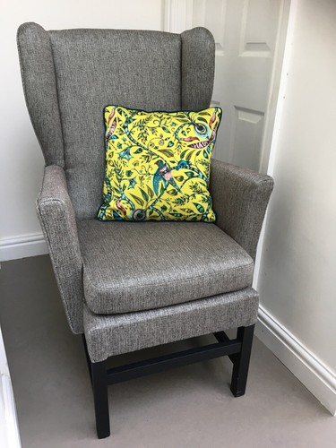 Mid century wing back
