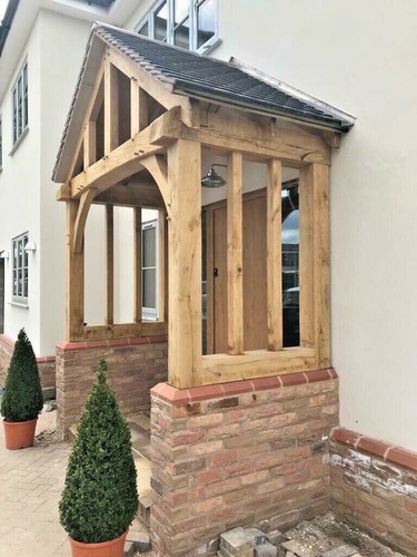 Solid oak porch kit handmade - porch, &