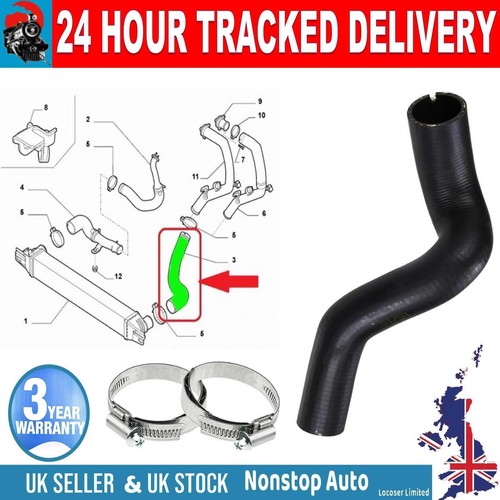 Turbo intercooler hose - intercooler, pipe