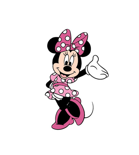 Edible printed minnie mouse - printed,