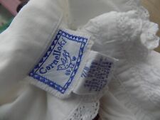 VINTAGE CHILDS VICTORIAN STYLE NIGHTDRESS BY CORNELLOKI 100% COTTON AGE 7/8 RARE