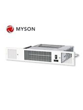 Myson KICKSPACE® KS500 HYDRONIC Central Heating Plinth Heater WHITE NEW & SEALED