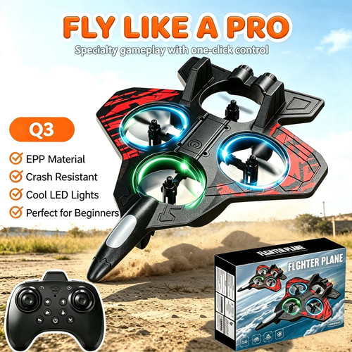 360 flip plane toy drone - rc,