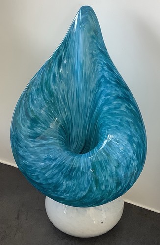 Large hand blown art - art, glass