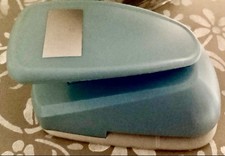 LARGE WOODWARE RECTANGLE LEVER PAPER PUNCH