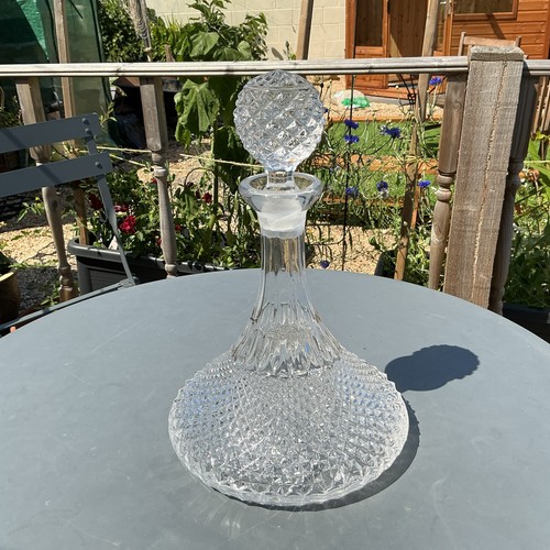Vintage glass sherry - sherry, spirit