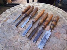 Bundle Of Old Woodworking Carpentry Tools x 7 - For Cleaning & Restoration.