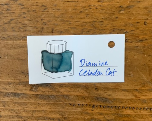 Diamine celadon cat 3ml - diamine,