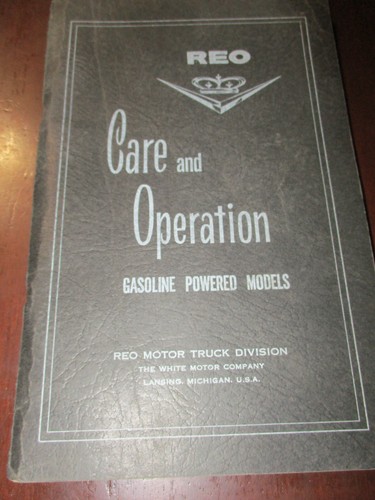 Reo trucks gas engines - gas,
