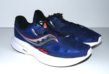 Saucony Guide 15 Blue Running Shoes Sneakers Size UK 8 Mens S20684-16 DEFECTS