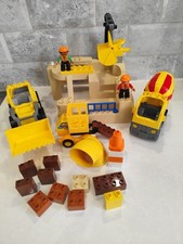 Lego Duplo 5653 3D Rock Quarry Construction Site - Digger Crane Incomplete 