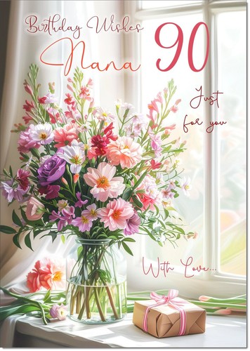 Doodlecards nana 90th - doodlecards,