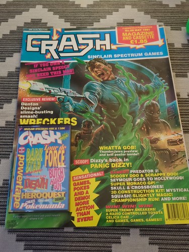 Crash magazine issue may - issue,