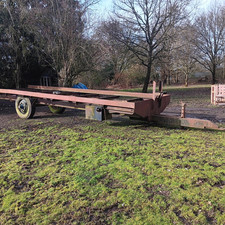 25ft Tractor Bale Trailer Ex