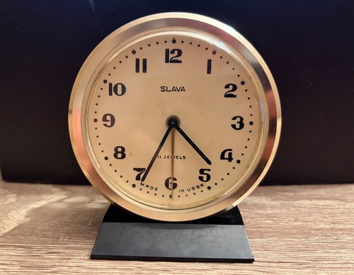 Vintage soviet slava alarm - slava,