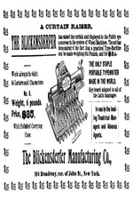 Blickensderfer Typewriter