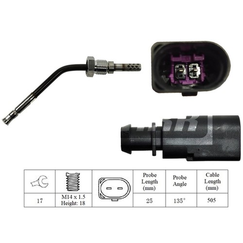 Exhaust temperature sensor - temperature,