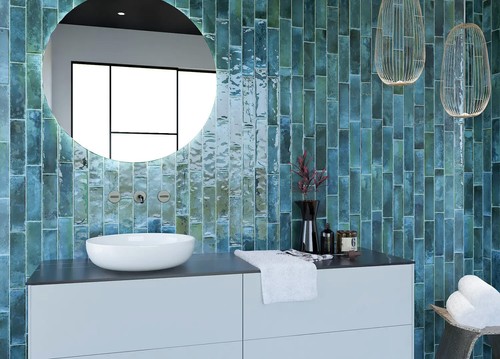Brick metro ceramic wall - metro,