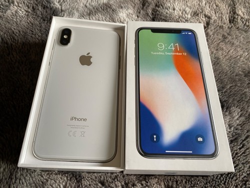 Apple iphone 64gb silver - -,