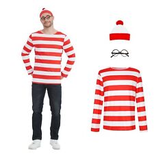 Kids Where's Wally Red & White