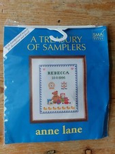 New cross stitch birth - stitch, sampler