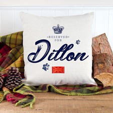 Personalised Dog Cushion Cover